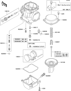 ZR1200 Карбюратор в разборе