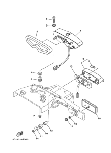 XT250X ﾃｰﾙﾗｲﾄ