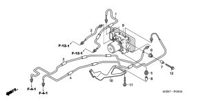CBF600S (ABS) Модуль ABS