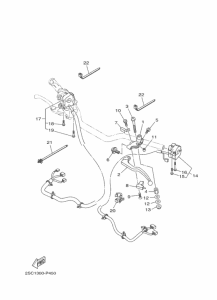 FJ09 Handle switch & lever