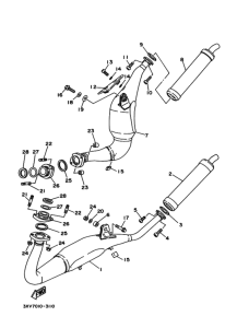 TZR250RSP ｴｷｿﾞｰｽﾄ