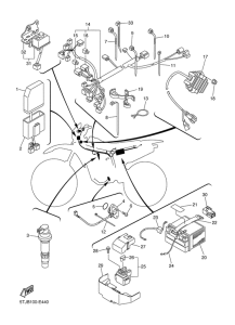 WR450FV Электрика 1