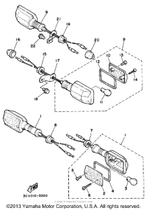 XT250L Поворотники