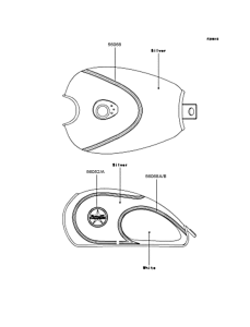 BJ250 Наклейки