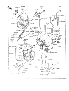 VN750 Carburetor(1 / 2)