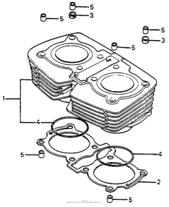CB400 Цилиндры