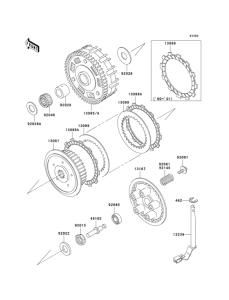 VN800 Сцепление