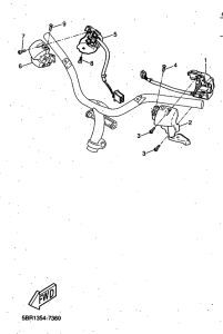 YQ50 Handle switch. lever