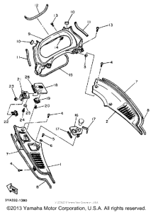 FJ1200D Обтекатели