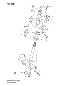 RM250 Траверса нижняя
