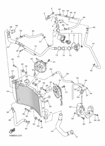 YZF-R1 Radiator & hose