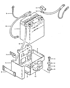 GS250 Аккумулятор