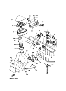 TZR250 ｲﾝﾃｰｸ