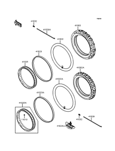 KDX125 Колеса,покрышки