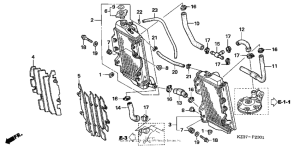 CR250R Radiator ('05-'07)