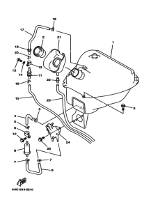 YP250 ﾌﾕｴﾙﾀﾝｸ