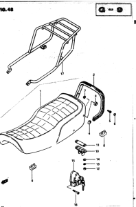 GS850 Пружина