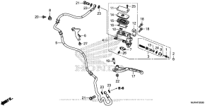 GL1800C Цилиндр сцепления