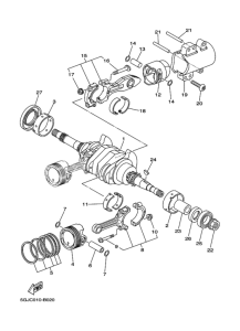 XP500C ｸﾗﾝｸｼﾔﾌﾄ & ﾋﾟｽﾄﾝ
