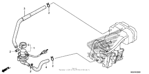 FSC600 (ABS) Клапан нагнетание воздуха