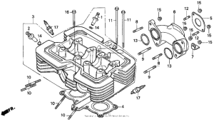 CB250 Головка цилиндров