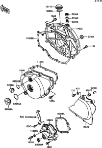 EN500 Крышки двигателя