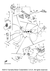 WR250FD Электрика