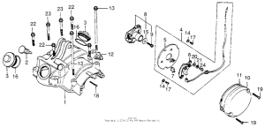 XL175 Cylinder head cover + points