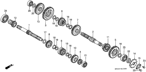 XR80R Трансмиссия