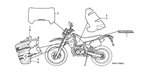 CRM125R Stripe / mark