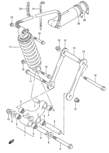 GSX-R1100 Втулки заднего рычага