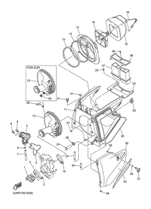 WR250FY Впускная система