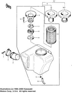 KZ400 Воздухоочиститель