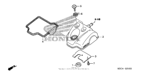  Крышка головки цилиндров