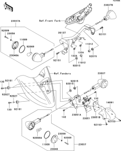 VN900 Turn signals (jkavn2d1 7a011497-)