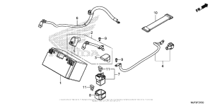 CTX700 DCT Аккумулятор
