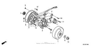 CRF50F Генератор