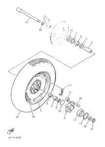 V-MAX12 Переднее колесо