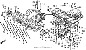 CBX Картер двигателя