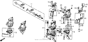 CB650 Компоненты карбюратора