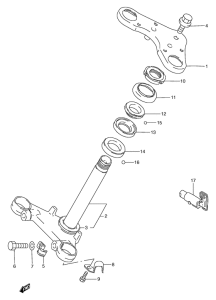 RG80 Траверса нижняя