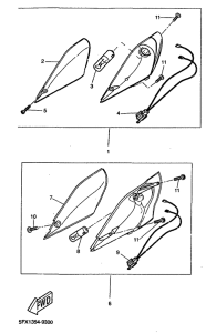 CW50RS Поворотники