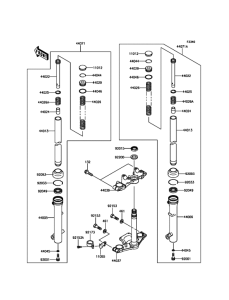  Передняя вилка