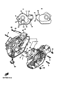 XV1100 Картер двигателя
