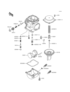 ZG1200 Carburetor parts(1 / 2)