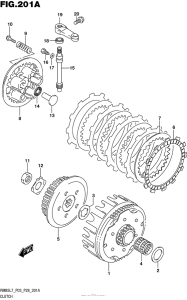 RM85 Сцепление