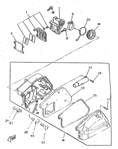 CW50RS Впускная система
