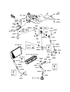ZR800 Патрубки охлаждения