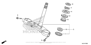 CBR600RR (ABS) Траверса нижняя
