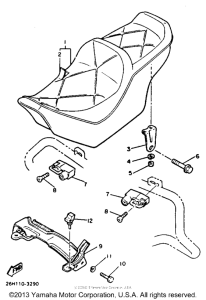 XVZ12KC2 Сиденье